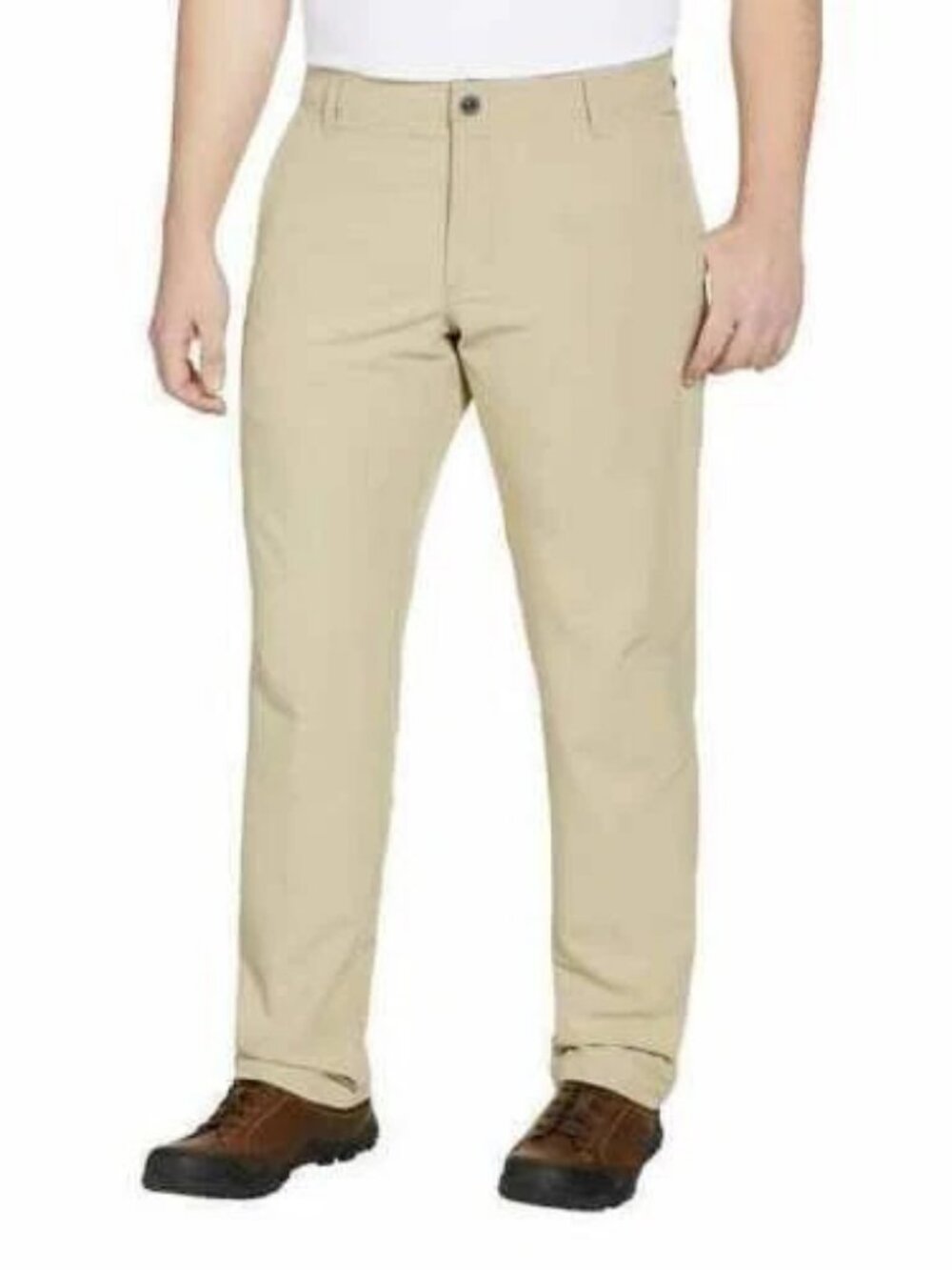 HI-TEC Men's Cross Functional Performance Pants, KHAKI, 40 X 29